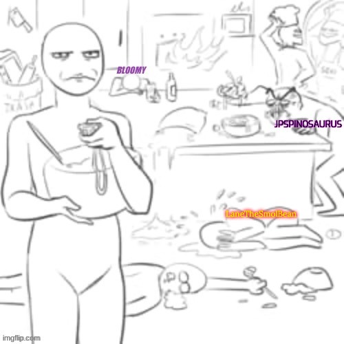 (The one who caused the fire) | LaneTheSmolBean | image tagged in ehe | made w/ Imgflip meme maker