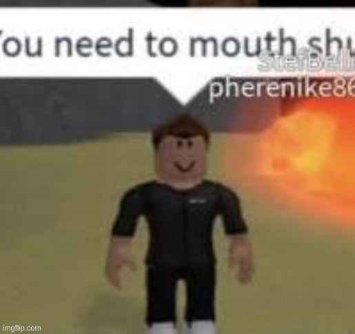 .............. | image tagged in mouth shut | made w/ Imgflip meme maker