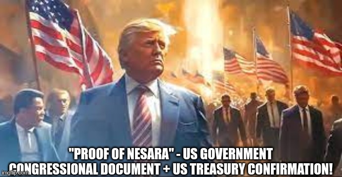 "Proof of Nesara" - US Government Congressional Document + US Treasury Confirmation!  (Video) 