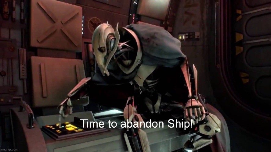 Time to abandon ship  | image tagged in time to abandon ship | made w/ Imgflip meme maker