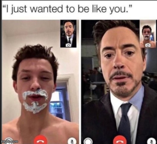 HA | image tagged in lol tom holland | made w/ Imgflip meme maker