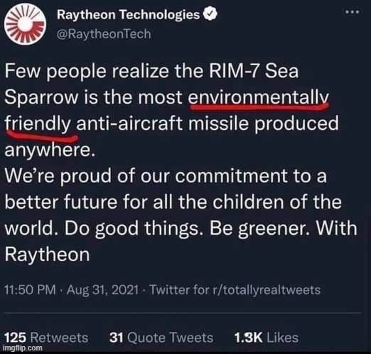 Environmentally Friendly | image tagged in rockets | made w/ Imgflip meme maker