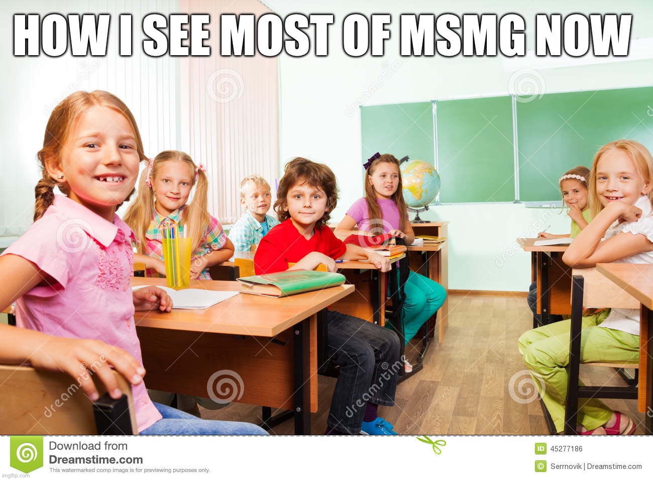 ㅤ | HOW I SEE MOST OF MSMG NOW | image tagged in classroom | made w/ Imgflip meme maker