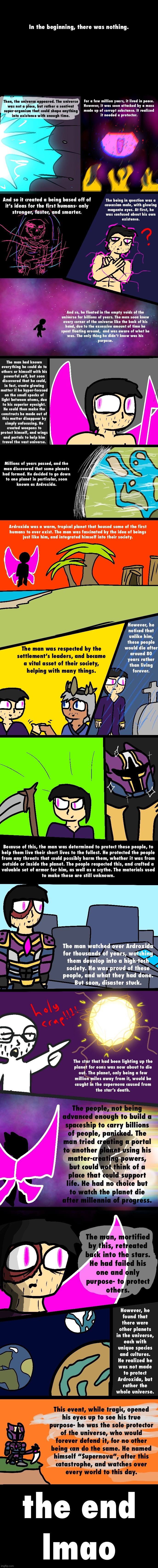 backstory thingy i cooked up in 3 hours in my very cramped bunk bed on the cruise | made w/ Imgflip meme maker