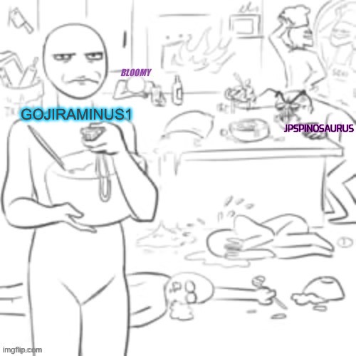 GOJIRAMINUS1 | image tagged in repost,cooking | made w/ Imgflip meme maker