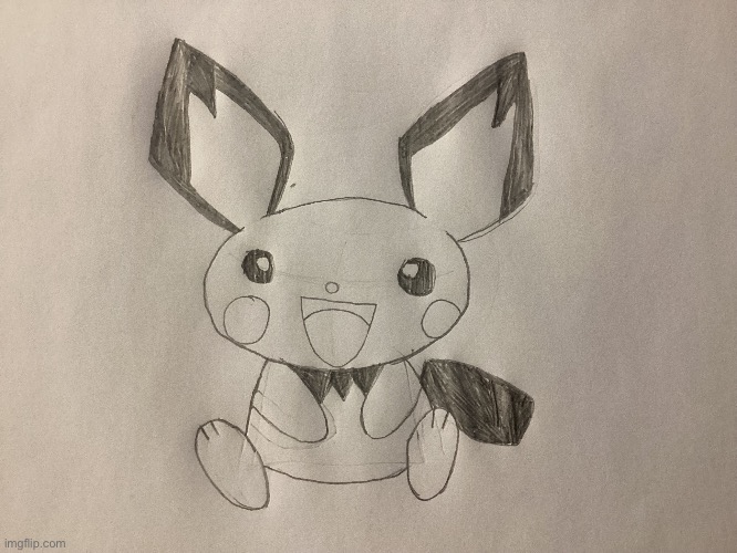 Rate my Pichu guys | made w/ Imgflip meme maker