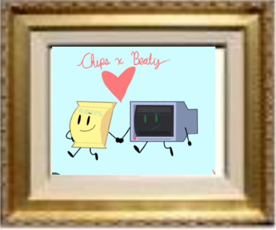 Chips x Beauty Picture Frame Blank Meme Template