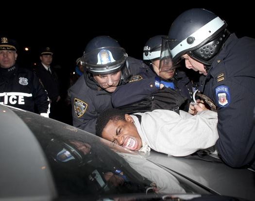 High Quality Black man arrested Blank Meme Template