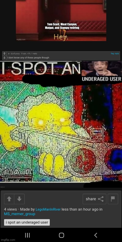 there's absolutely NO way this guy has any clue what "underage" means | made w/ Imgflip meme maker