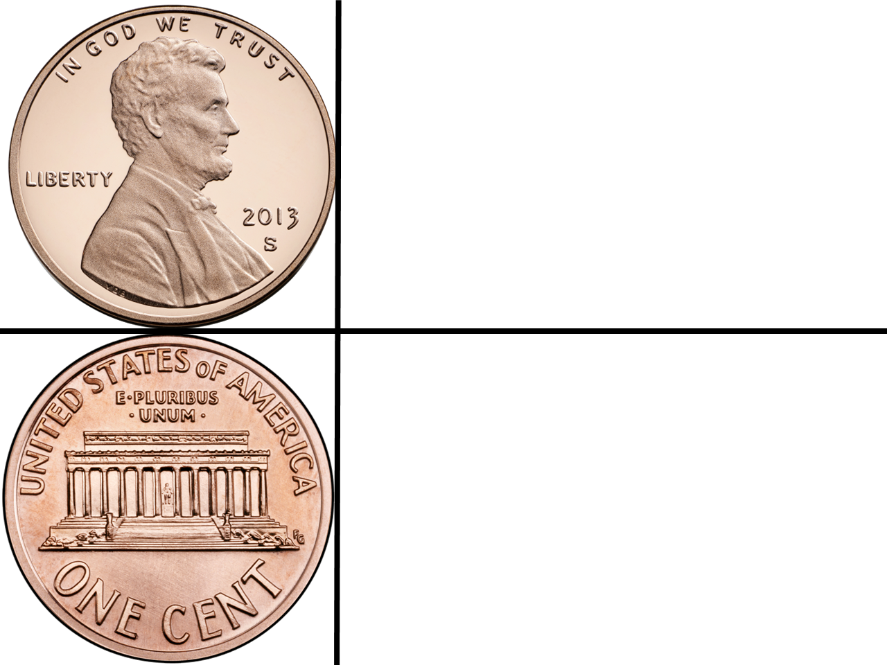 High Quality Penny Sides Blank Blank Meme Template
