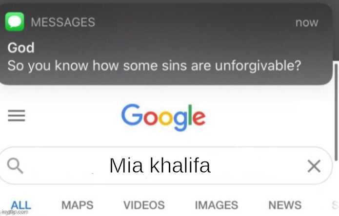google search | Mia khalifa | image tagged in google search | made w/ Imgflip meme maker