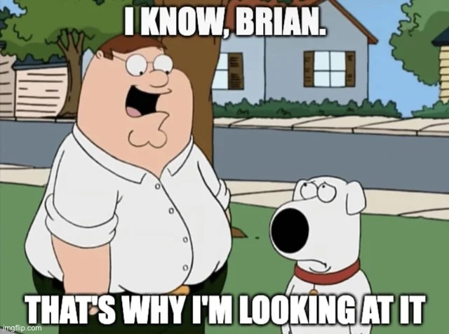 i know brian Blank Meme Template