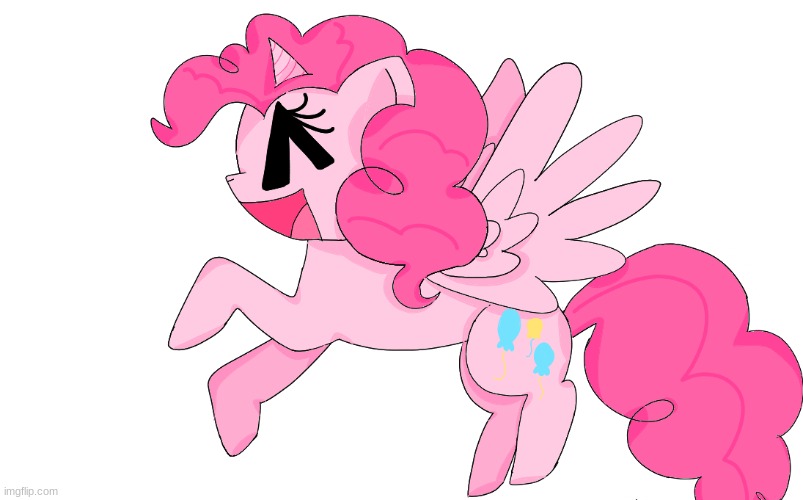 Alicorn Pinkie pie!! | image tagged in mlp | made w/ Imgflip meme maker