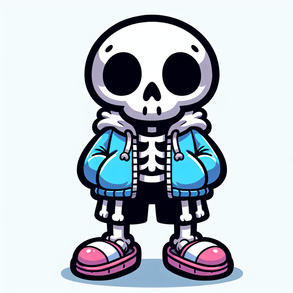 High Quality SANS UNDERTALE Blank Meme Template