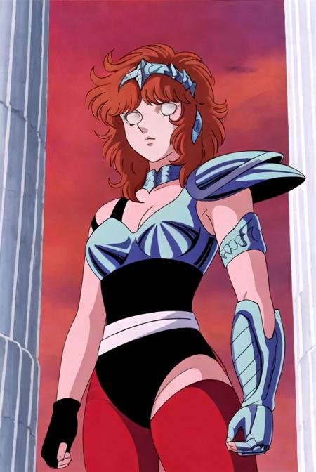 Marin from Saint Seiya Blank Meme Template