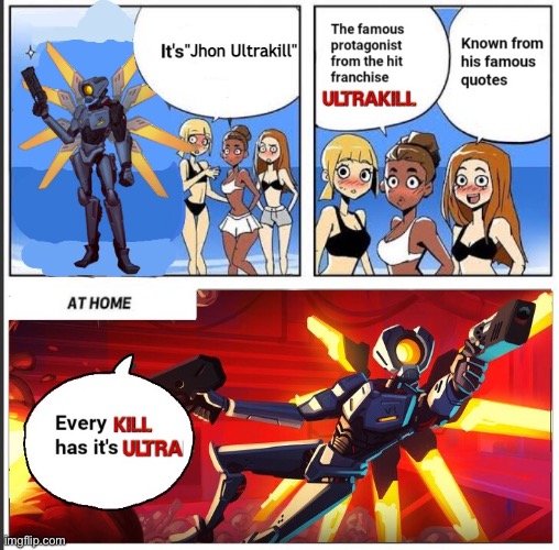 why is ultrakill like on fortnite levels of popular all of a sudden | image tagged in john ultrakill | made w/ Imgflip meme maker