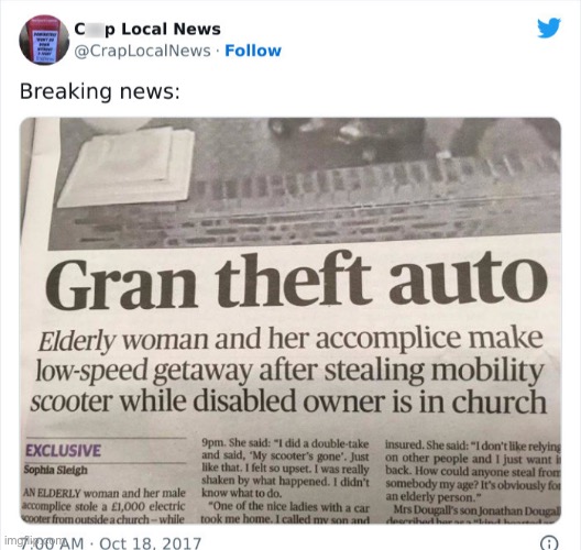 Slow News Day | image tagged in slow,news,disabled | made w/ Imgflip meme maker