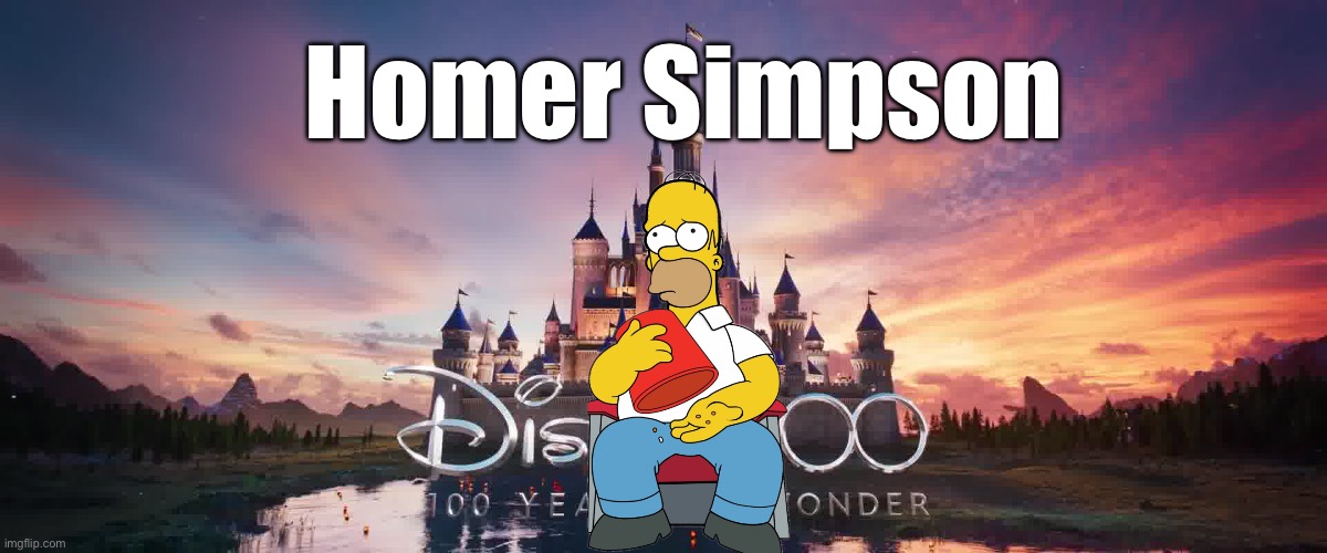 Homer Simpson | Homer Simpson | image tagged in disney,disney plus,deviantart,the simpsons,homer simpson,food | made w/ Imgflip meme maker