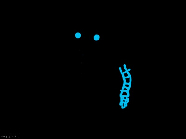 Ezrom: I am only hiding in the darkness...come closer... | made w/ Imgflip meme maker