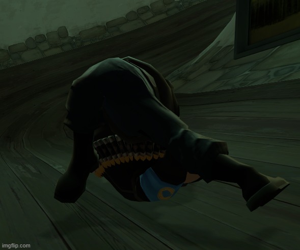 goofy death pose | image tagged in tf2,goofy,goofy ahh,death pose,stop reading the tags,you have been eternally cursed for reading the tags | made w/ Imgflip meme maker