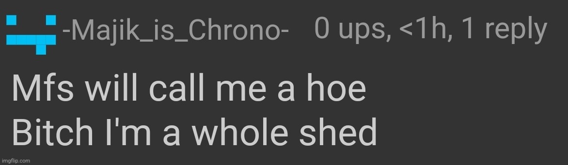 made w/ Imgflip meme maker