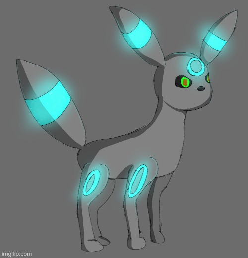 Part 3 of evolving the unevolved Eevees here: Geevee/Midnight(Umbreon) | made w/ Imgflip meme maker