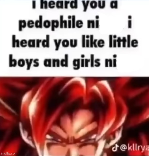 I Heard You a Pedophile | image tagged in i heard you a pedophile | made w/ Imgflip meme maker