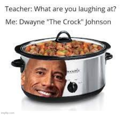 The "ROCK" pot | made w/ Imgflip meme maker