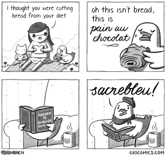 French bread | image tagged in comics/cartoons | made w/ Imgflip meme maker