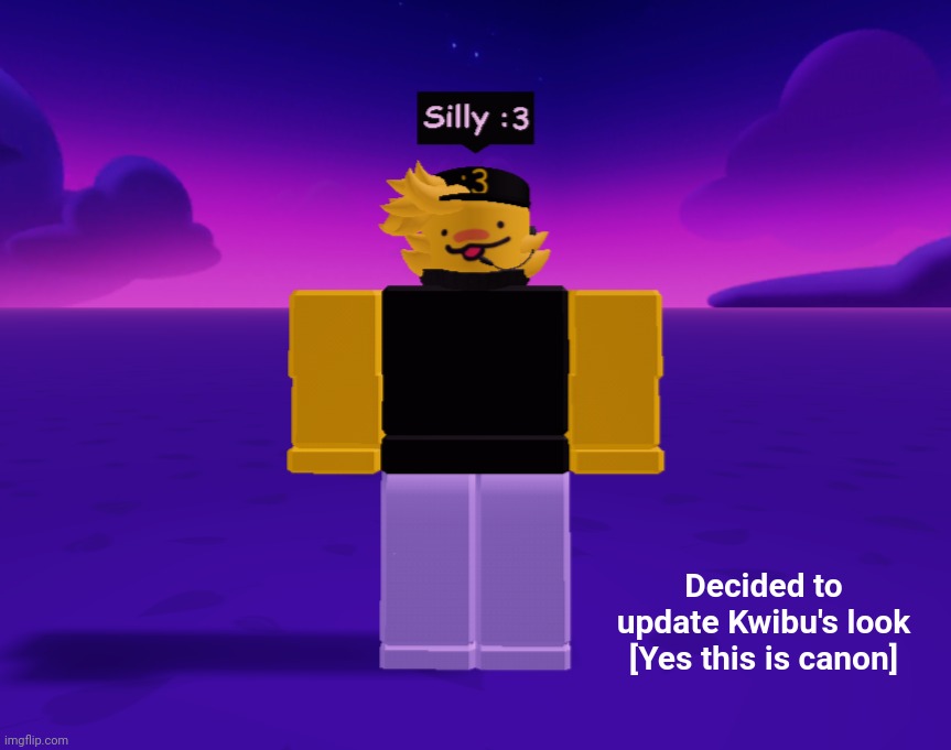 Decided to update Kwibu's look
[Yes this is canon] | image tagged in kwibu | made w/ Imgflip meme maker