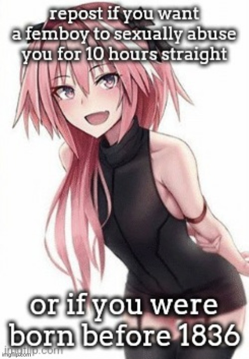 No comment | image tagged in femboy | made w/ Imgflip meme maker