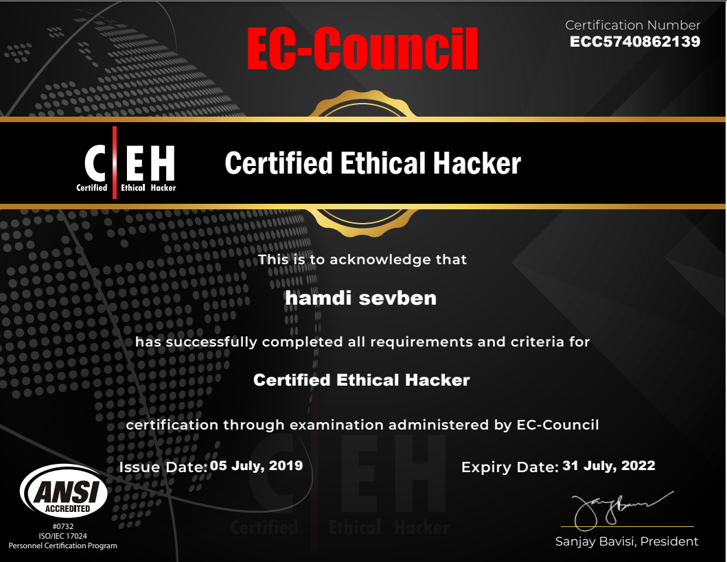 Certified Hacker Blank Template Imgflip