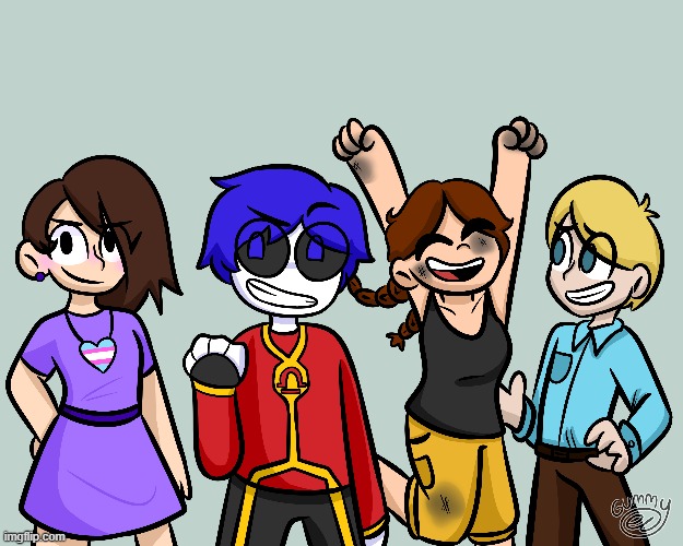 Commission from @connergoessupersonic on tumblr | made w/ Imgflip meme maker