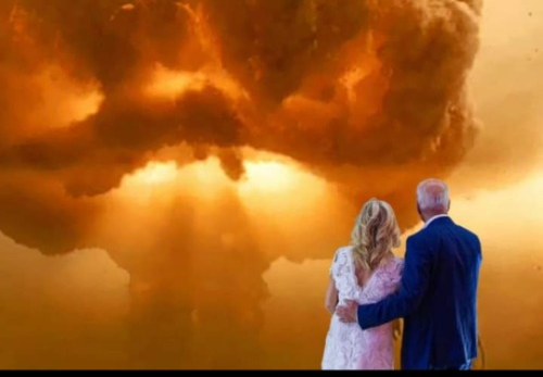 High Quality Biden nuclear holocaust Blank Meme Template