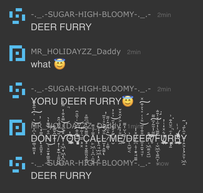 Holidayzz the Deer furry Blank Meme Template