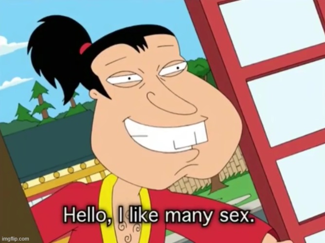 I like many sex Blank Meme Template