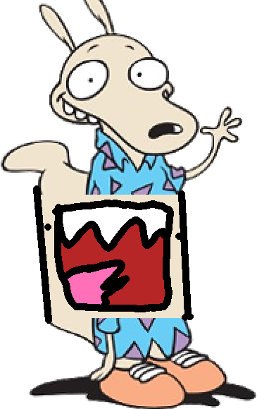 Rocko is mouth creepypasta Blank Meme Template