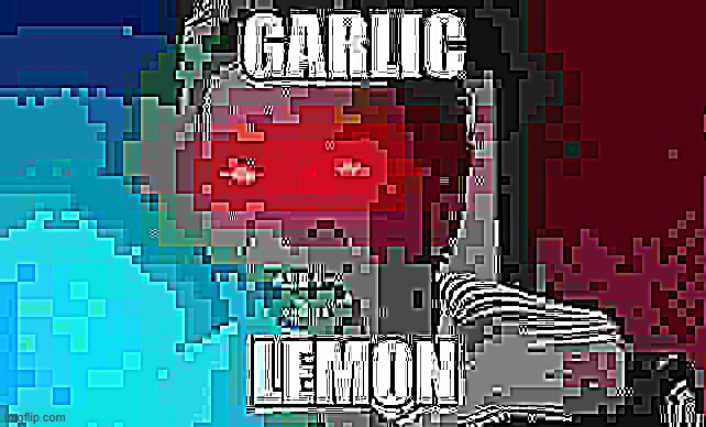 Garlic lemon Blank Meme Template