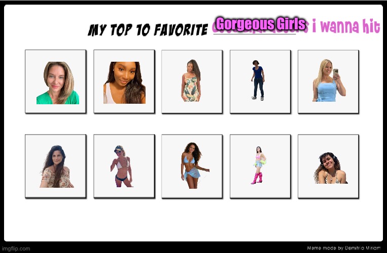 Title in the Description | Gorgeous Girls | image tagged in girl,girls,girlfriend,sexy girl,deviantart,beautiful girl | made w/ Imgflip meme maker