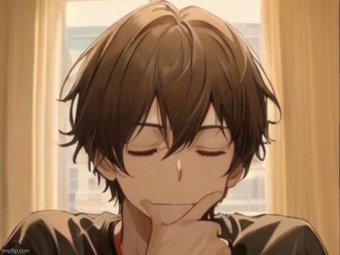 I put myself through the anime filter WHY DOES IT LOOK LIKE DAZAI I SWEAR I AM NOT HIM !! | made w/ Imgflip meme maker