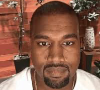 High Quality Kanye straight face Blank Meme Template