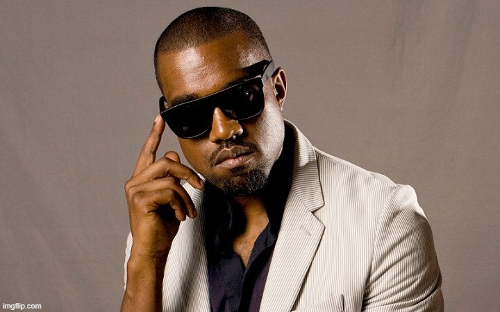 kanye west thinking he looks good | image tagged in kanye west thinking he looks good | made w/ Imgflip meme maker