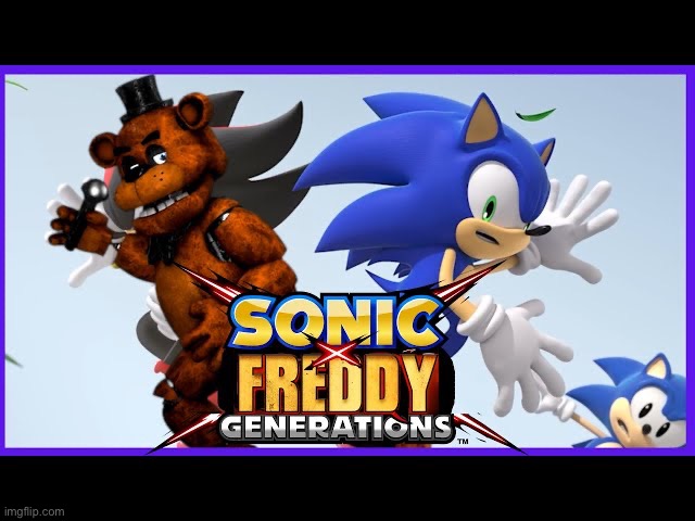 image tagged in sonic the hedgehog,fnaf | made w/ Imgflip meme maker