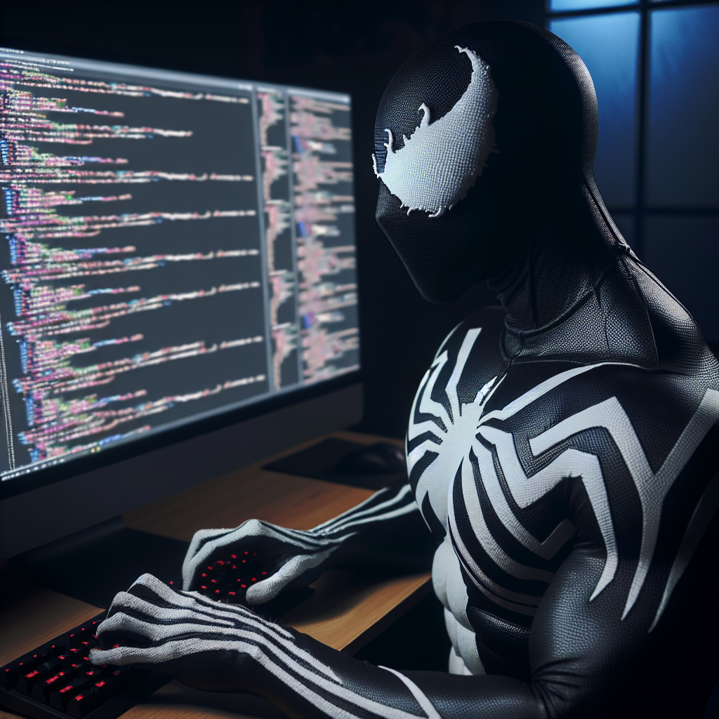 Spiderman coding Blank Meme Template