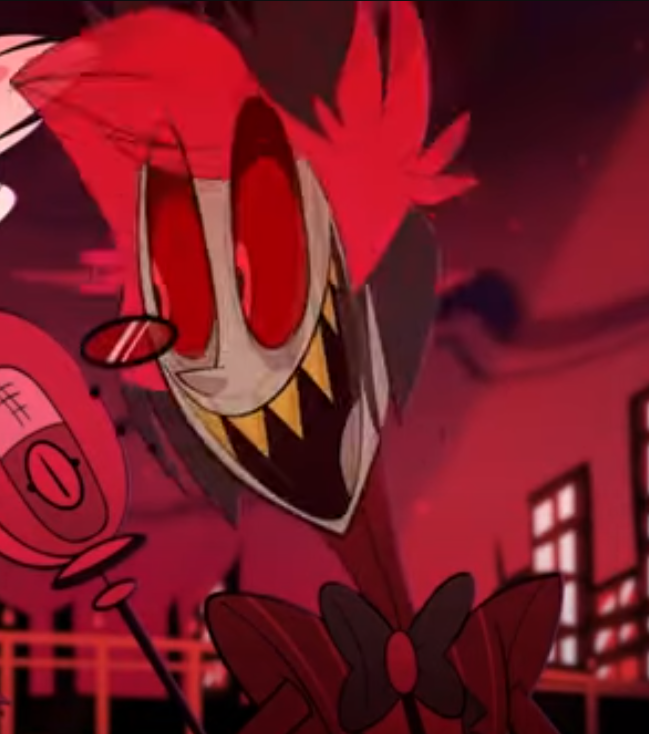 Hazbin Hotel Alastor Blank Meme Template