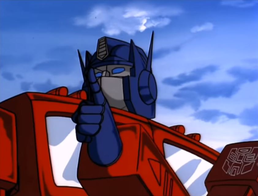 Transformers Optimus Prime Shhh Blank Meme Template