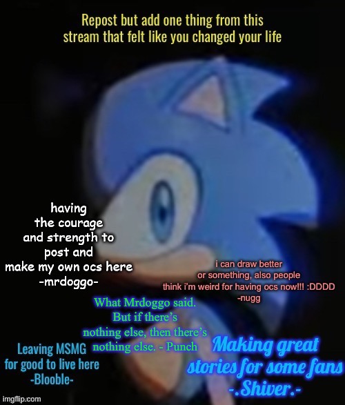 What Mrdoggo said. But if there’s nothing else, then there’s nothing else. - Punch | made w/ Imgflip meme maker