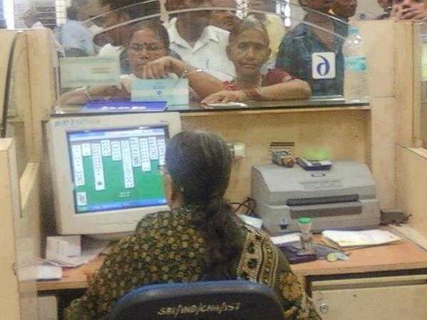 High Quality Indian bank employee solitare Blank Meme Template