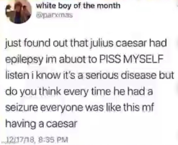 Don’t have a Caesar | image tagged in cursed image,cursed,repost,twitter,tag | made w/ Imgflip meme maker