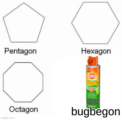 idk | bugbegon | image tagged in memes,pentagon hexagon octagon | made w/ Imgflip meme maker